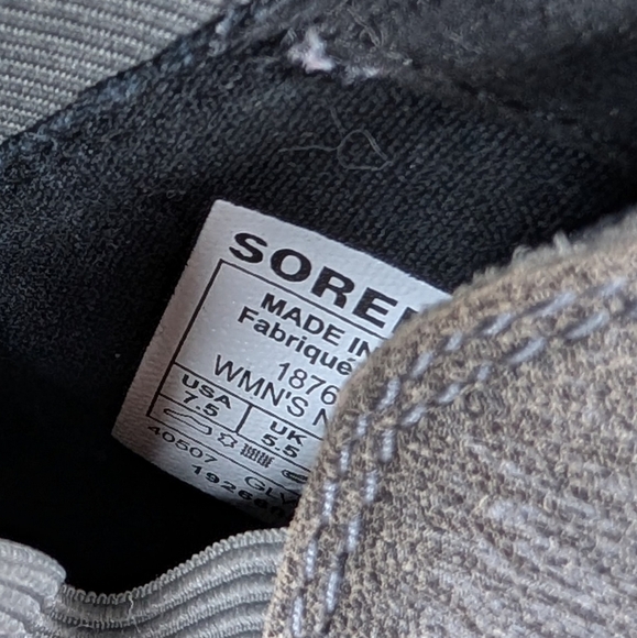 Sorel Harlow Chelsea Rain Boot Waterproof Leather Grey Women's 7.5 - Picture 11 of 13